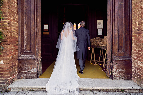 Caroline & Luciano Tattoni wedding