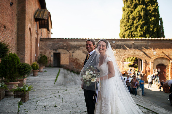 Caroline & Luciano Tattoni wedding