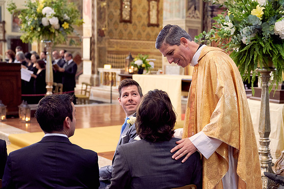 Caroline & Luciano Tattoni wedding
