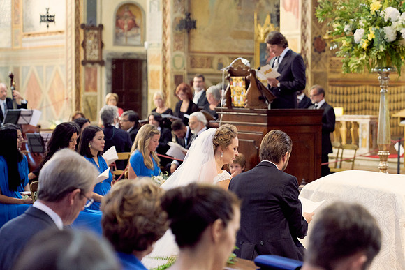 Caroline & Luciano Tattoni wedding