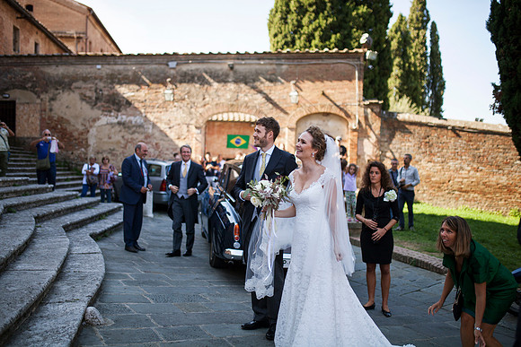 Caroline & Luciano Tattoni wedding