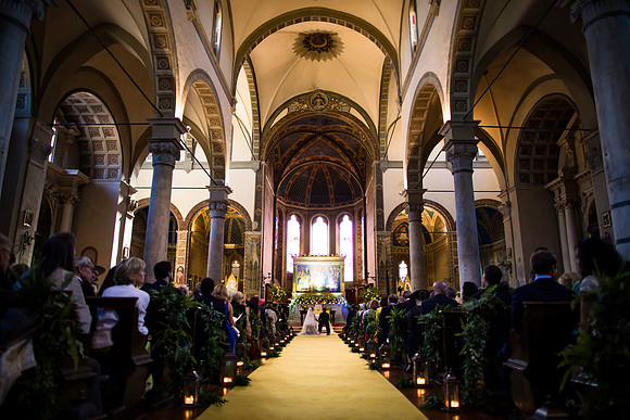 Caroline & Luciano Tattoni wedding