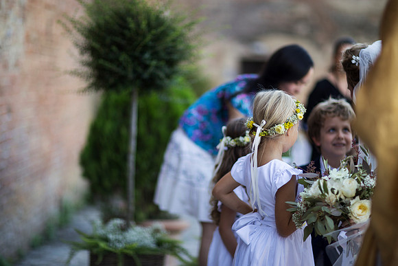 Caroline & Luciano Tattoni wedding