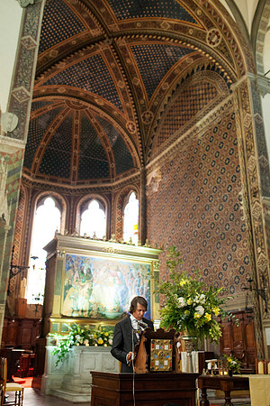 Caroline & Luciano Tattoni wedding