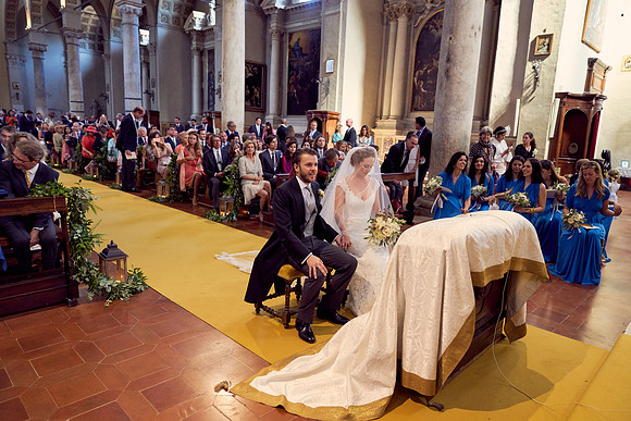 Caroline & Luciano Tattoni wedding