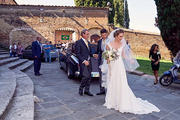 Caroline & Luciano Tattoni wedding