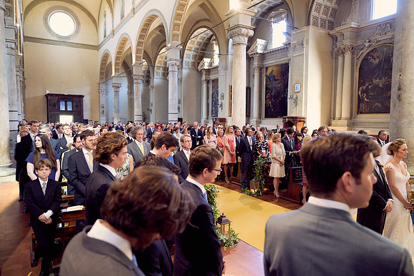 Caroline & Luciano Tattoni wedding