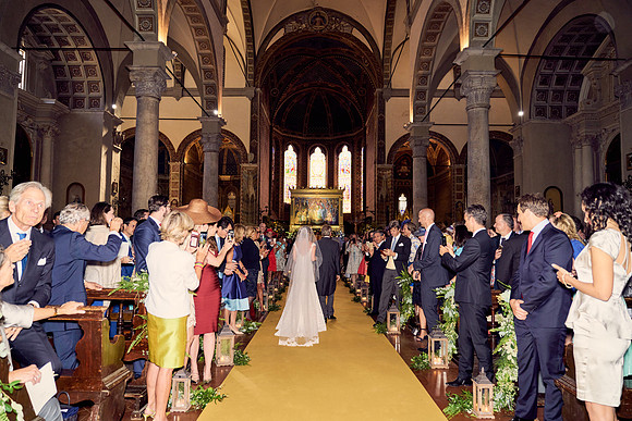 Caroline & Luciano Tattoni wedding
