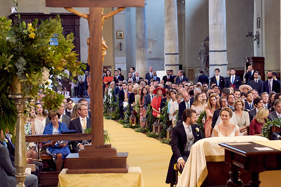 Caroline & Luciano Tattoni wedding