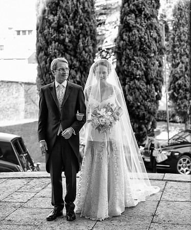 Caroline & Luciano Tattoni wedding