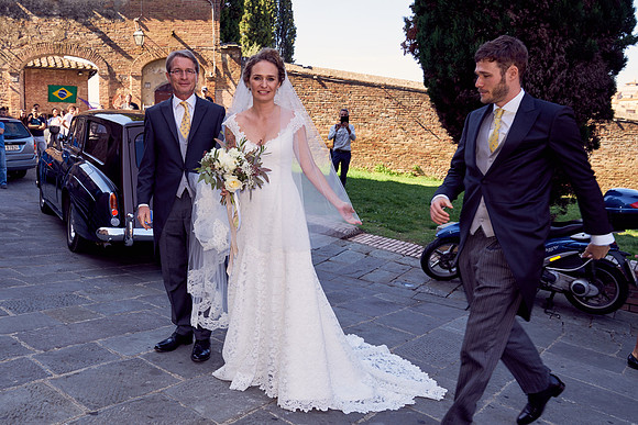 Caroline & Luciano Tattoni wedding