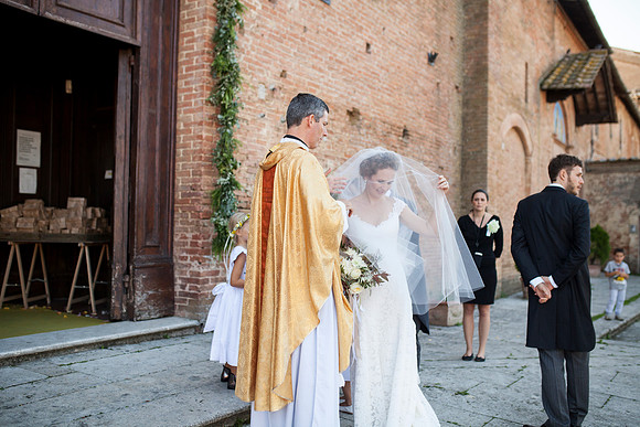 Caroline & Luciano Tattoni wedding