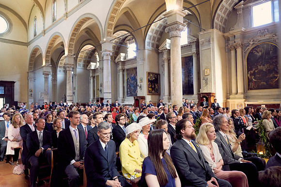 Caroline & Luciano Tattoni wedding