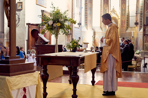 Caroline & Luciano Tattoni wedding