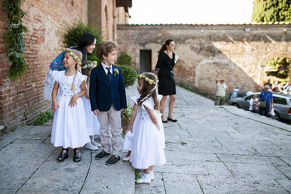 Caroline & Luciano Tattoni wedding