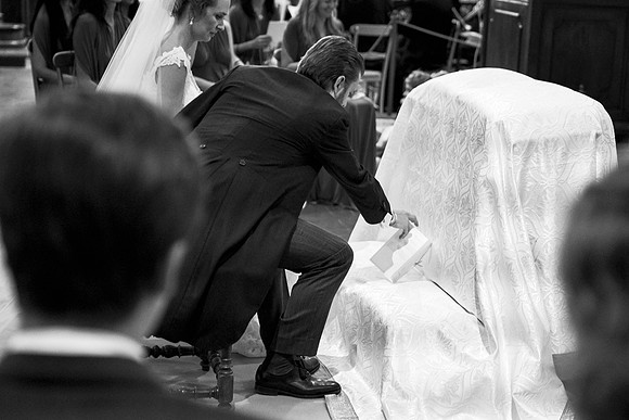 Caroline & Luciano Tattoni wedding