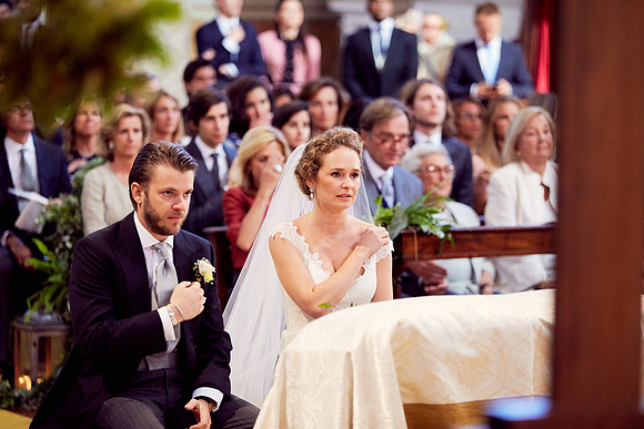 Caroline & Luciano Tattoni wedding