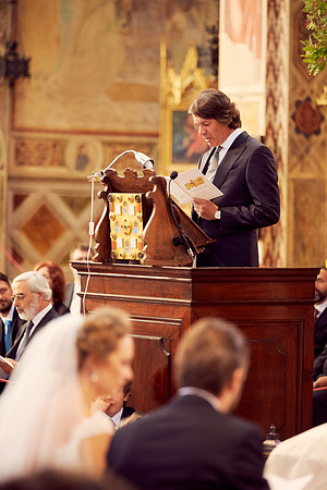 Caroline & Luciano Tattoni wedding