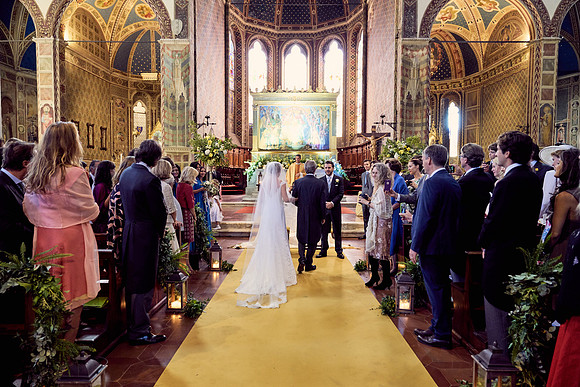 Caroline & Luciano Tattoni wedding