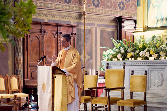 Caroline & Luciano Tattoni wedding