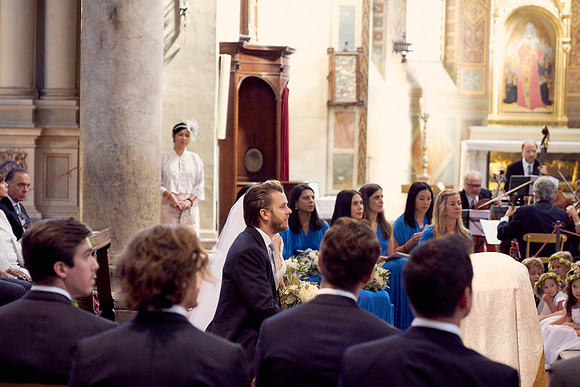 Caroline & Luciano Tattoni wedding