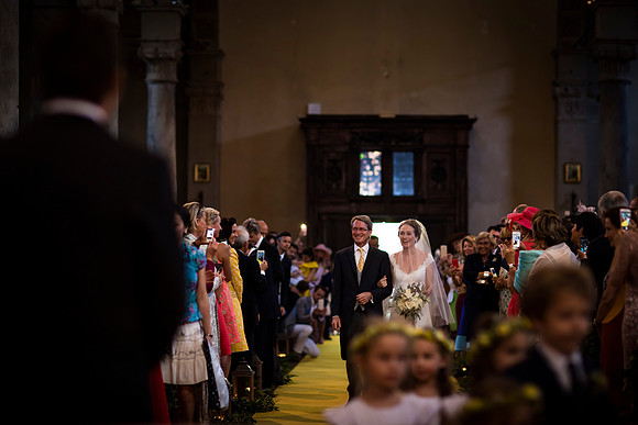 Caroline & Luciano Tattoni wedding