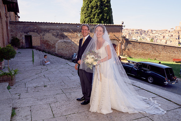 Caroline & Luciano Tattoni wedding