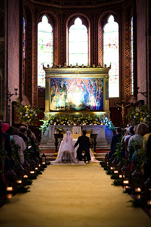 Caroline & Luciano Tattoni wedding
