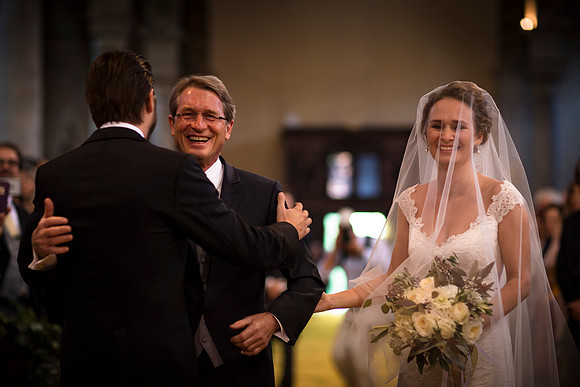 Caroline & Luciano Tattoni wedding