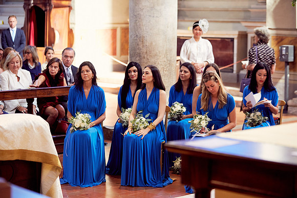 Caroline & Luciano Tattoni wedding