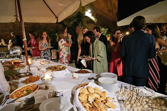 Caroline & Luciano Tattoni wedding