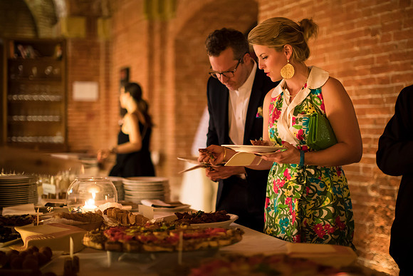 Caroline & Luciano Tattoni wedding