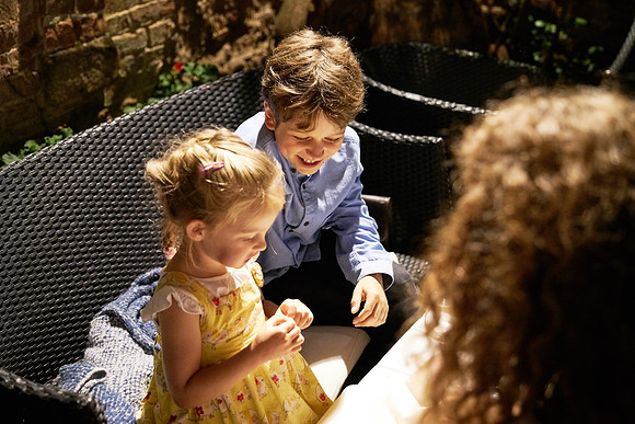 Caroline & Luciano Tattoni wedding