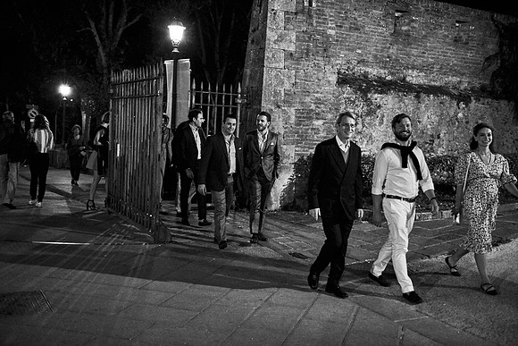 Caroline & Luciano Tattoni wedding