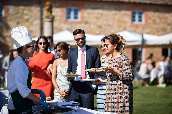 Caroline & Luciano Tattoni wedding