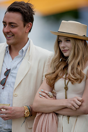 Chloe Moretz - Veuve Clicquot Gold Cup Polo 2011