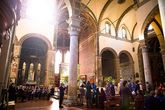 Caroline & Luciano Tattoni wedding