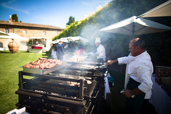 Caroline & Luciano Tattoni wedding