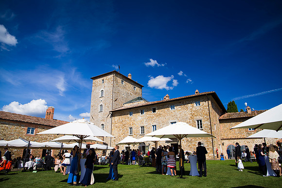 Caroline & Luciano Tattoni wedding