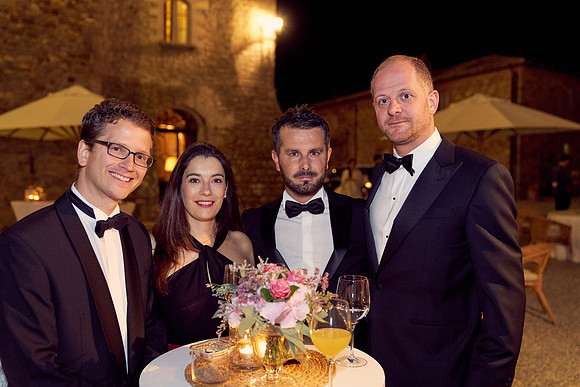 Caroline & Luciano Tattoni wedding