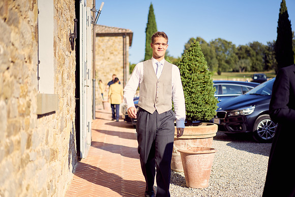 Caroline & Luciano Tattoni wedding