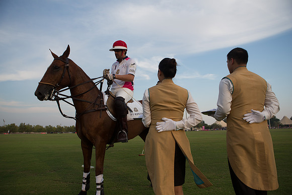 Polo Match at Ghantoot Polo Club - St. Regis vs ADCB for the Pink Polo Day charity