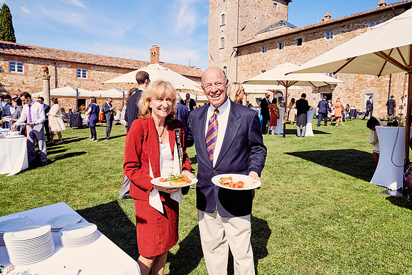 Caroline & Luciano Tattoni wedding