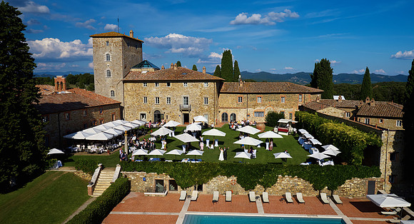 Caroline & Luciano Tattoni wedding