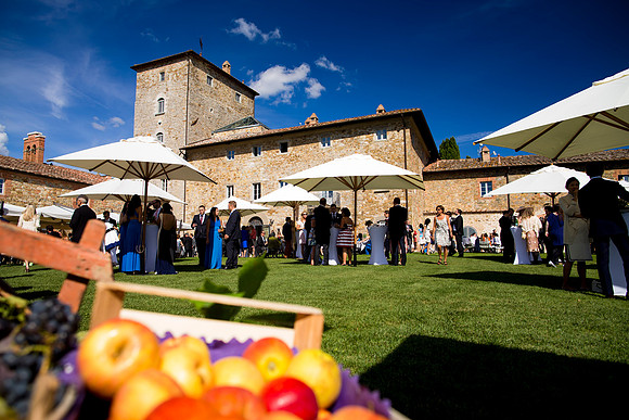 Caroline & Luciano Tattoni wedding