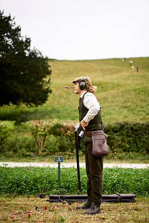 Goodwood Estate partridge shoot