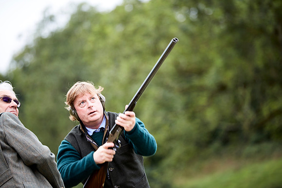 Goodwood Estate partridge shoot