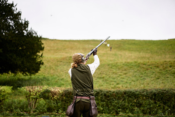 Goodwood Estate partridge shoot