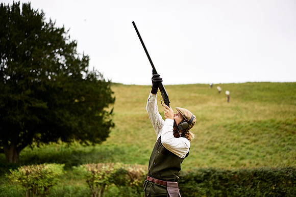 Goodwood Estate partridge shoot