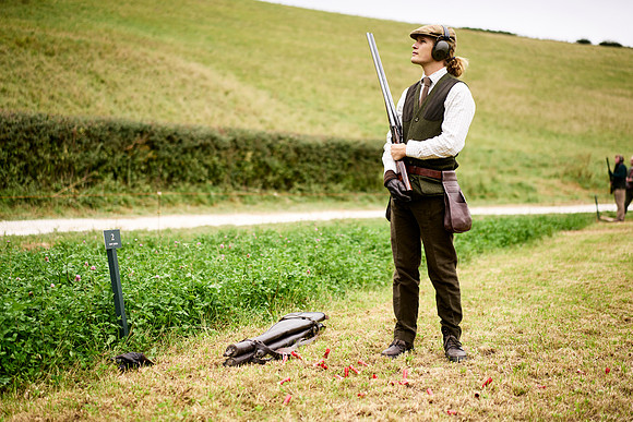 Goodwood Estate partridge shoot